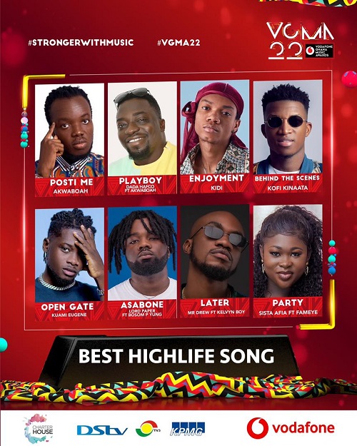 vgma 2021 highlife song of the year