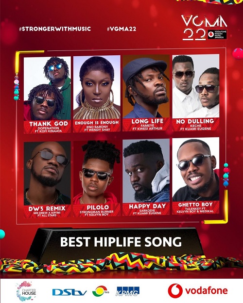 vgma 2021 hiplife song of the year