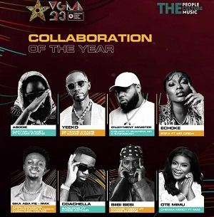 collaboration of the year vgma 23