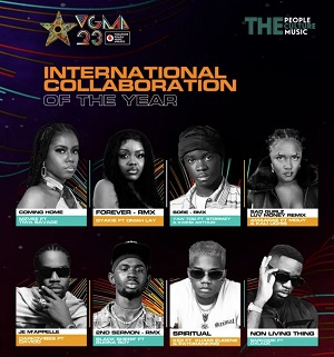 international collaboration of the year vgma 23