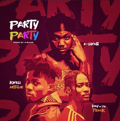 a swxg, dayonthetrack and kwesi arthur party