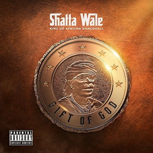 shatta wale drops art cover of gift of god album
