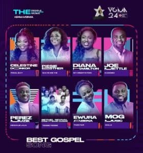 gospel song of the year category