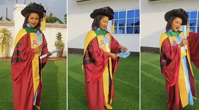 nana ama mcbrown acquires doctorate degree