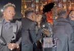 shatta wale and abena korkor steal the spotlight with unplanned kiss