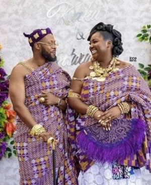 kalybos and newly wedded wife