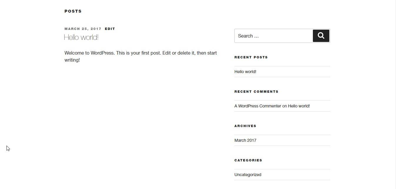 dummy front end post
