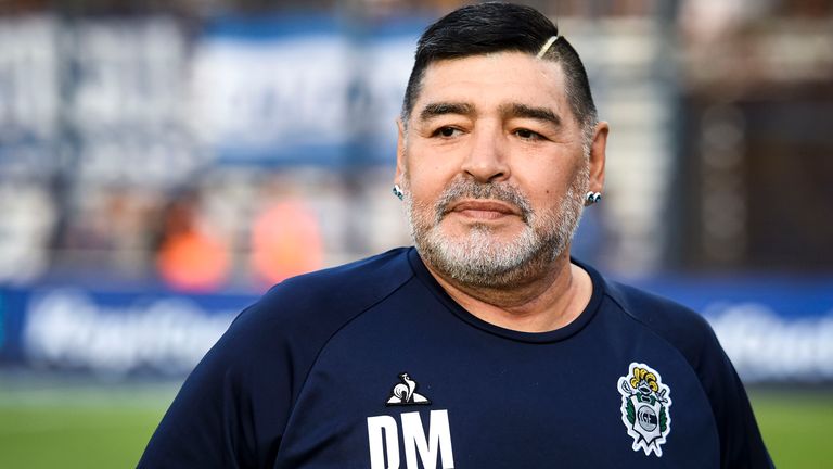 Diego Maradona dead