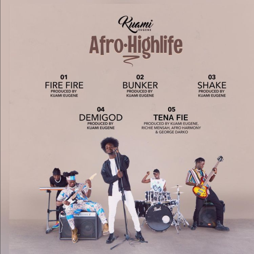 FULL EP: Afro Highlife EP by Kuami Eugene (Full Album) | Halmblog.com