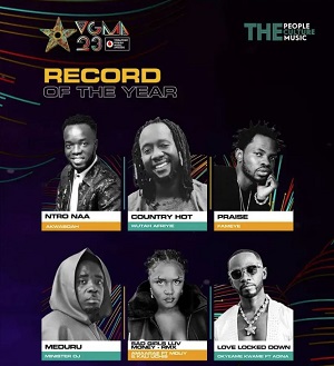 record of the year vgma 23