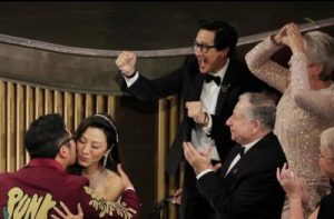 the oscars 2023 moments everything everywhere all at once, big winner at the academy awards