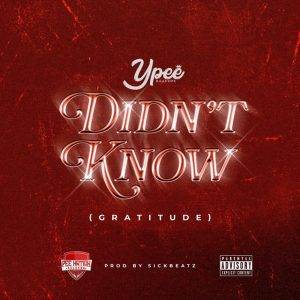 Didn't Know (Gratitude) by Ypee,Ypee Didn't Know (Gratitude)
