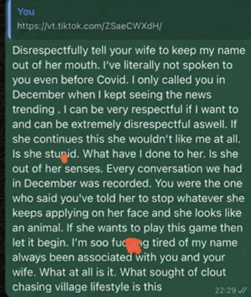 benedicta gafah leaks heated whatsapp chat with bishop obinim