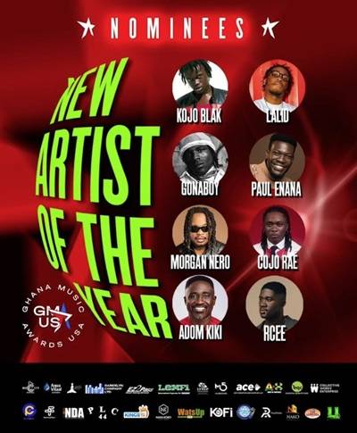 rcee earns nomination at ghana music awards usa 2026