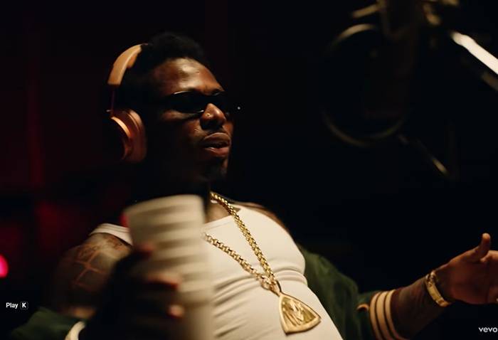 asake takes fans inside the studio in new 'oba' music video from m$ney album