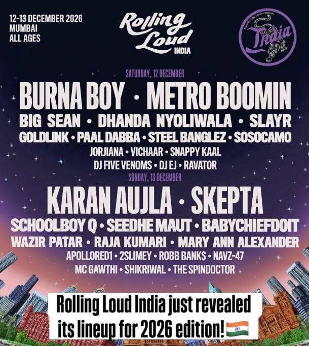burna boy to headline rolling loud india 2026 in mumbai