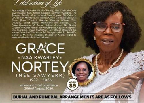 grace nortey funeral